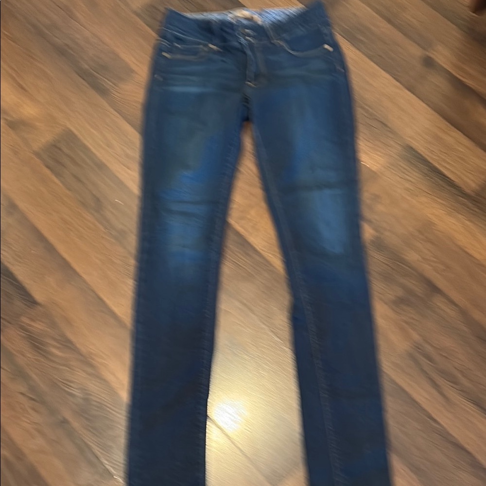 PAIGE Blue Skinny Jeans with Sleek Fit